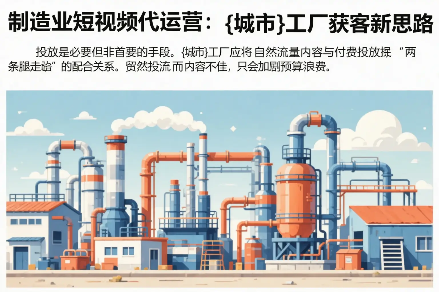 制造业短视频代运营：宁波工厂获客新思路