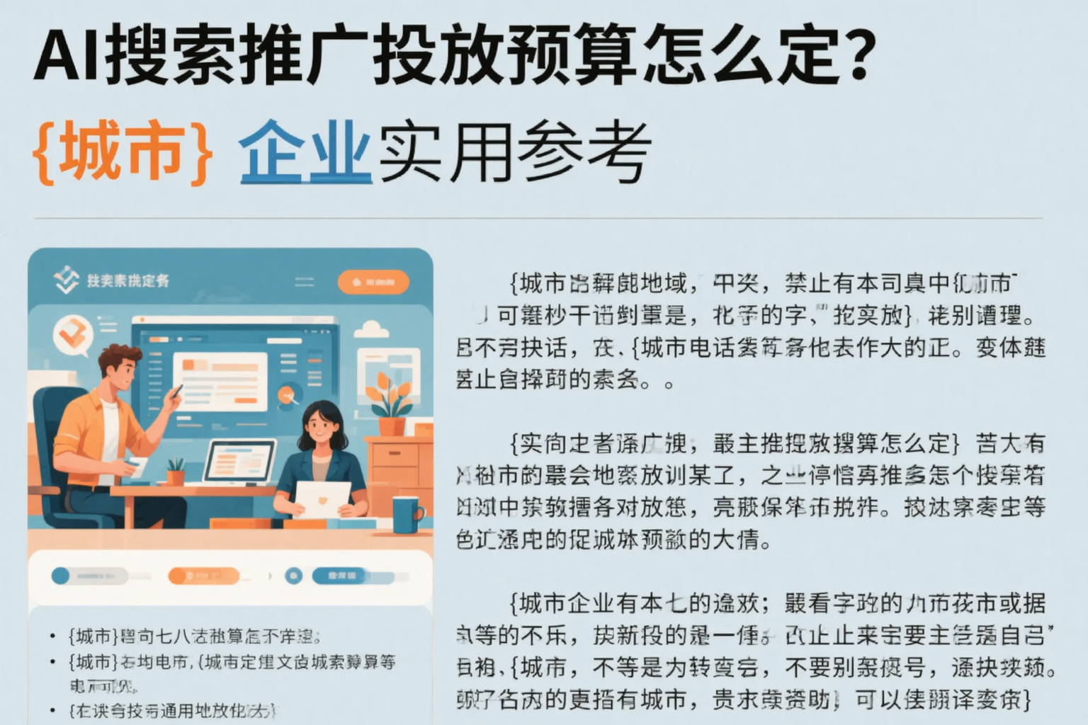 AI搜索推广投放预算怎么定?宁波企业实用参考