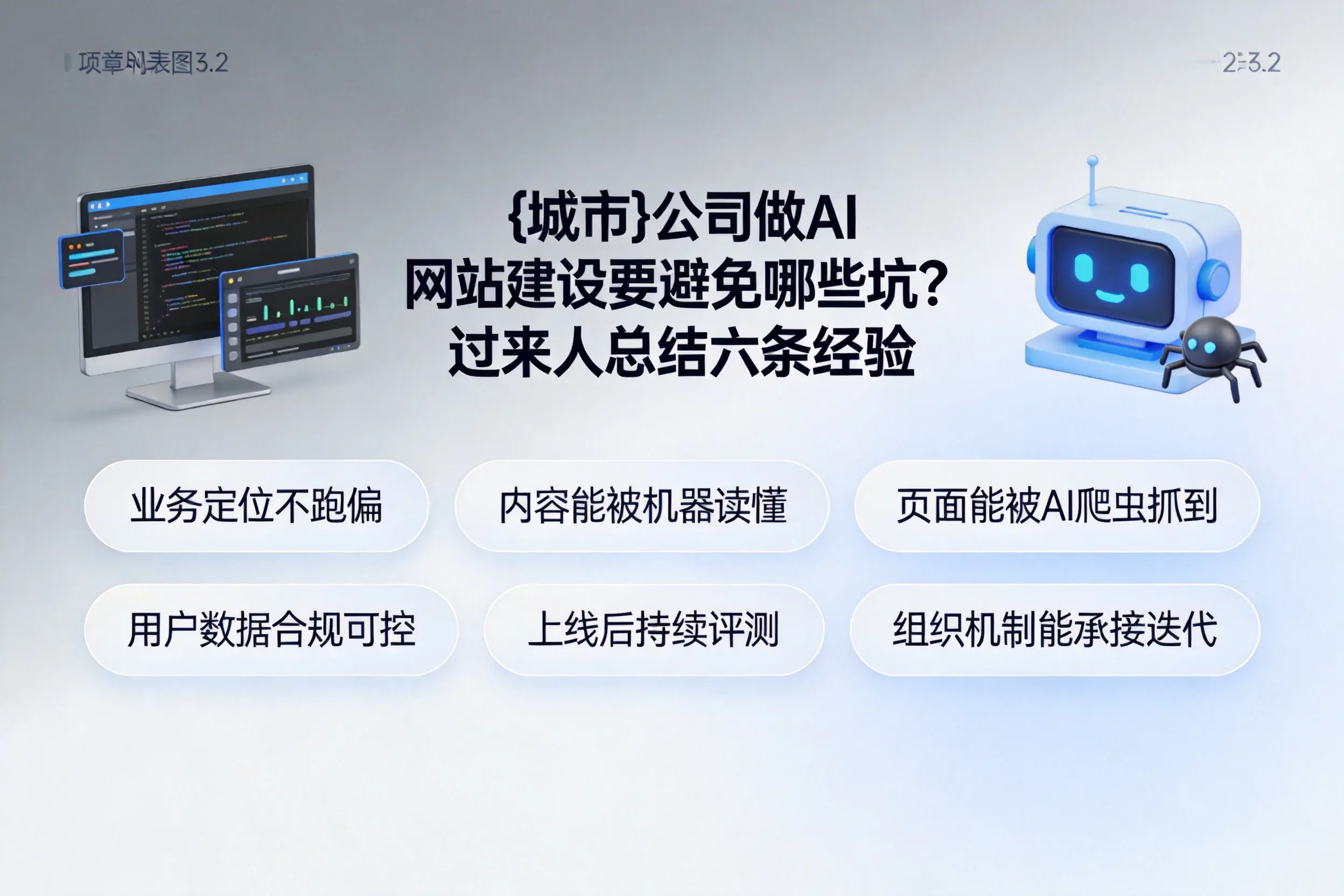 宁波公司做AI网站建设要避免哪些坑?过来人总结六条经验