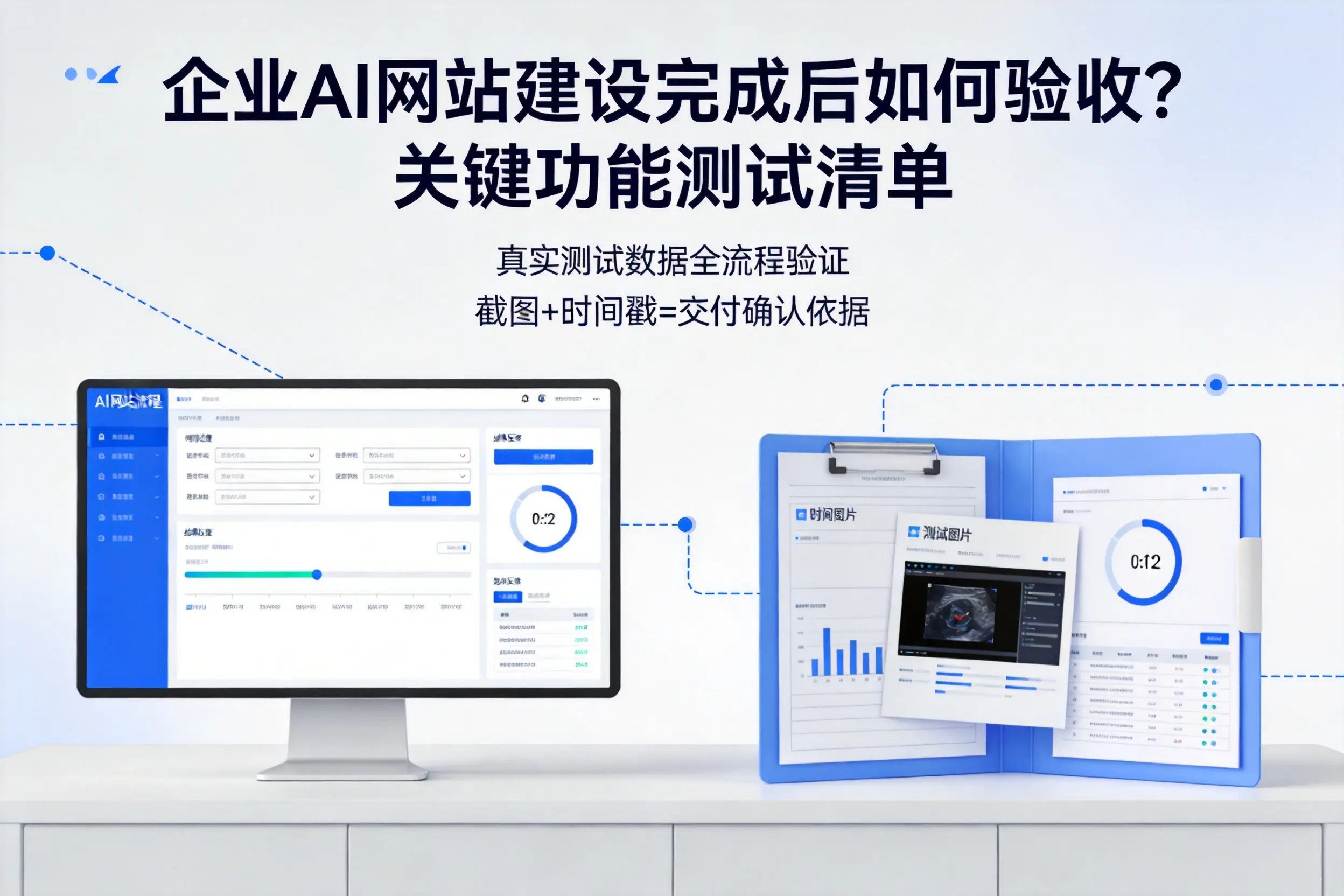 宁波企业AI网站建设完成后如何验收？关键功能测试清单