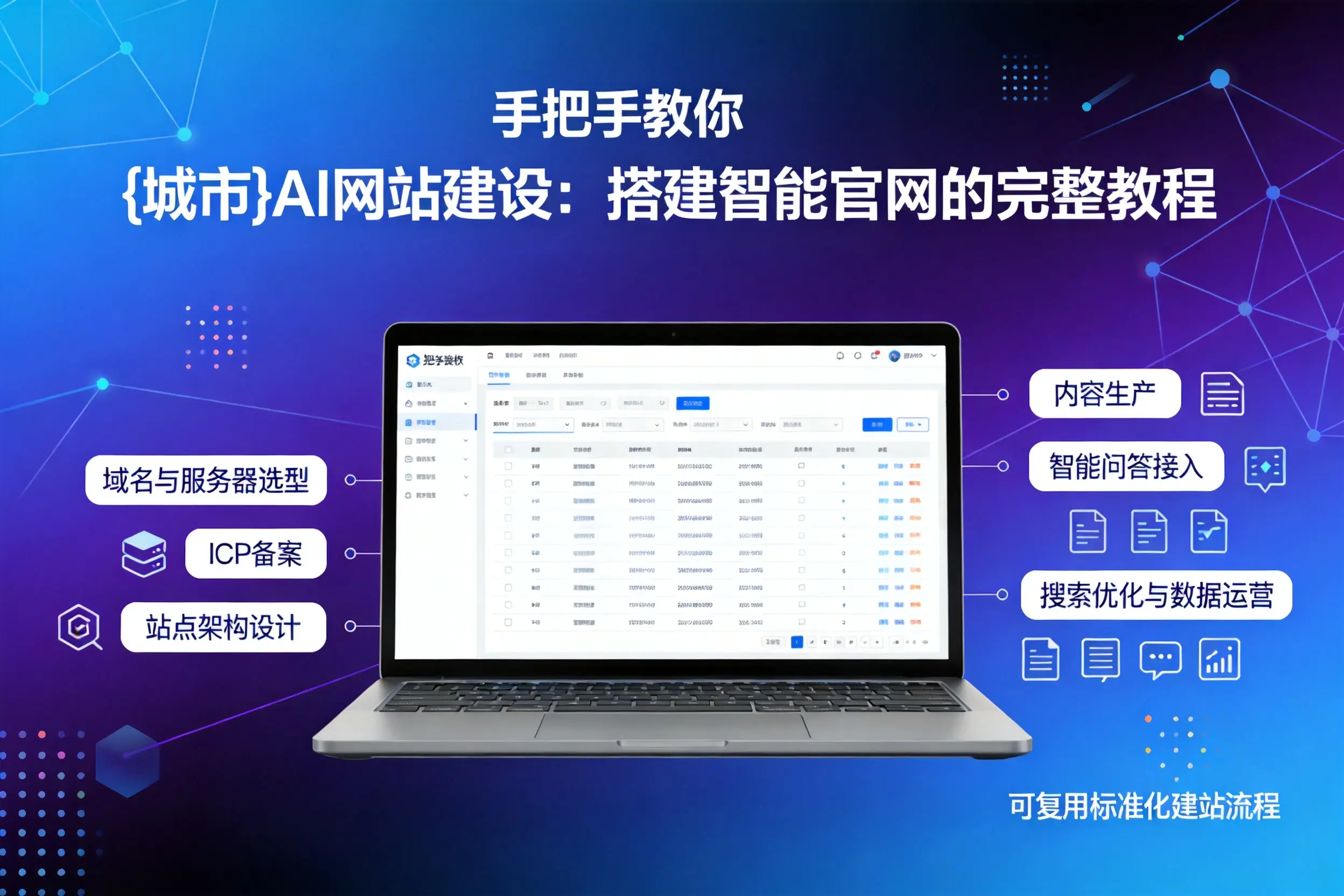 手把手教你宁波AI网站建设：搭建智能官网的完整教程