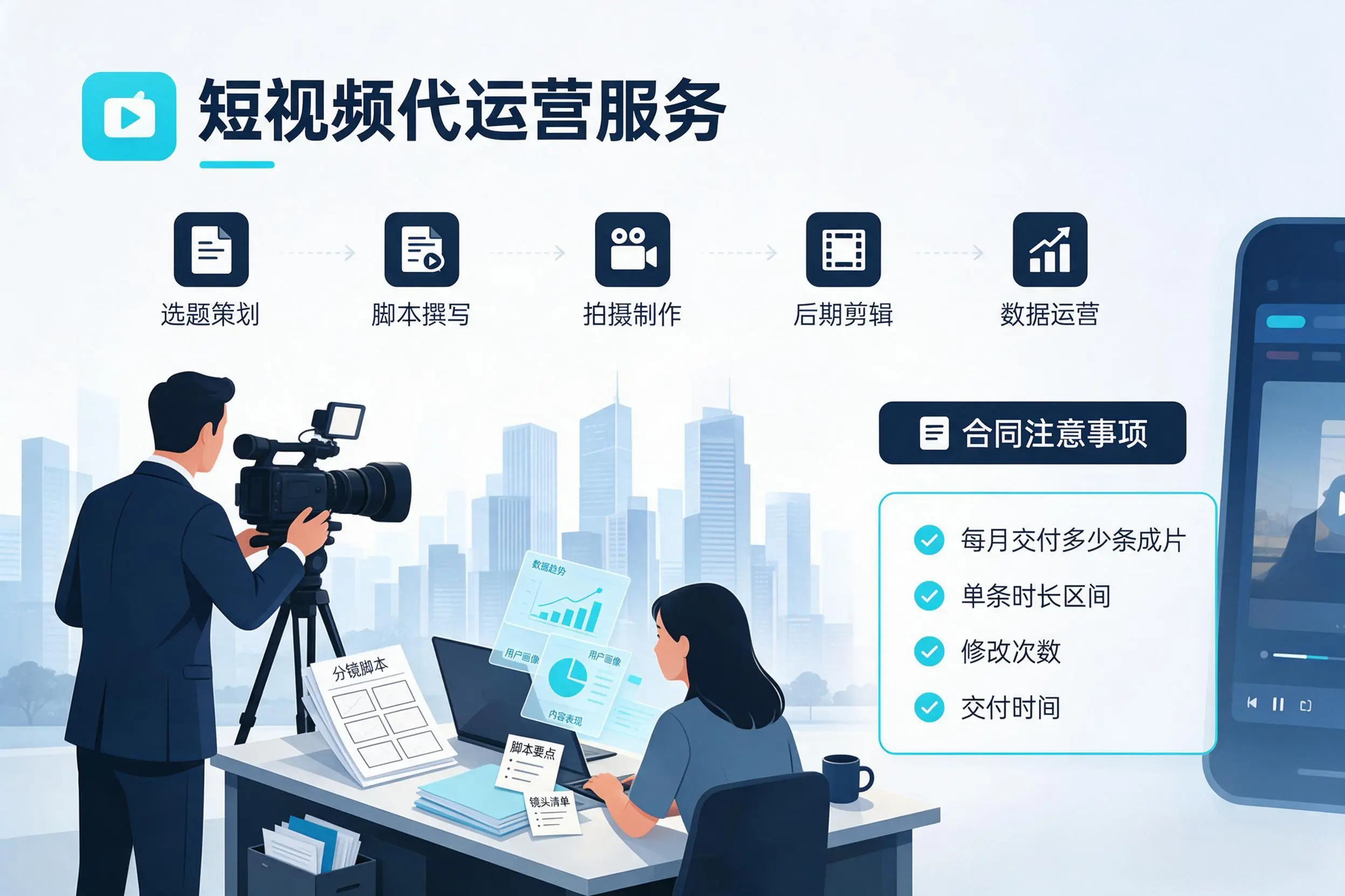 短视频代运营包含哪些服务?宁波企业常见问题科普