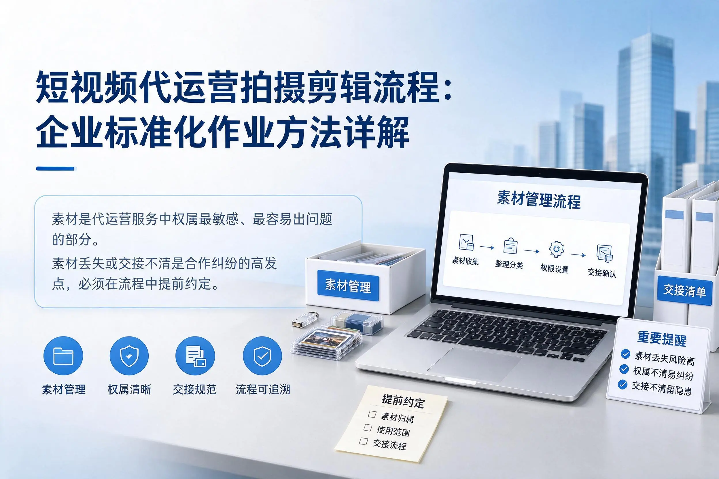 短视频代运营拍摄剪辑流程：宁波企业标准化作业方法详解
