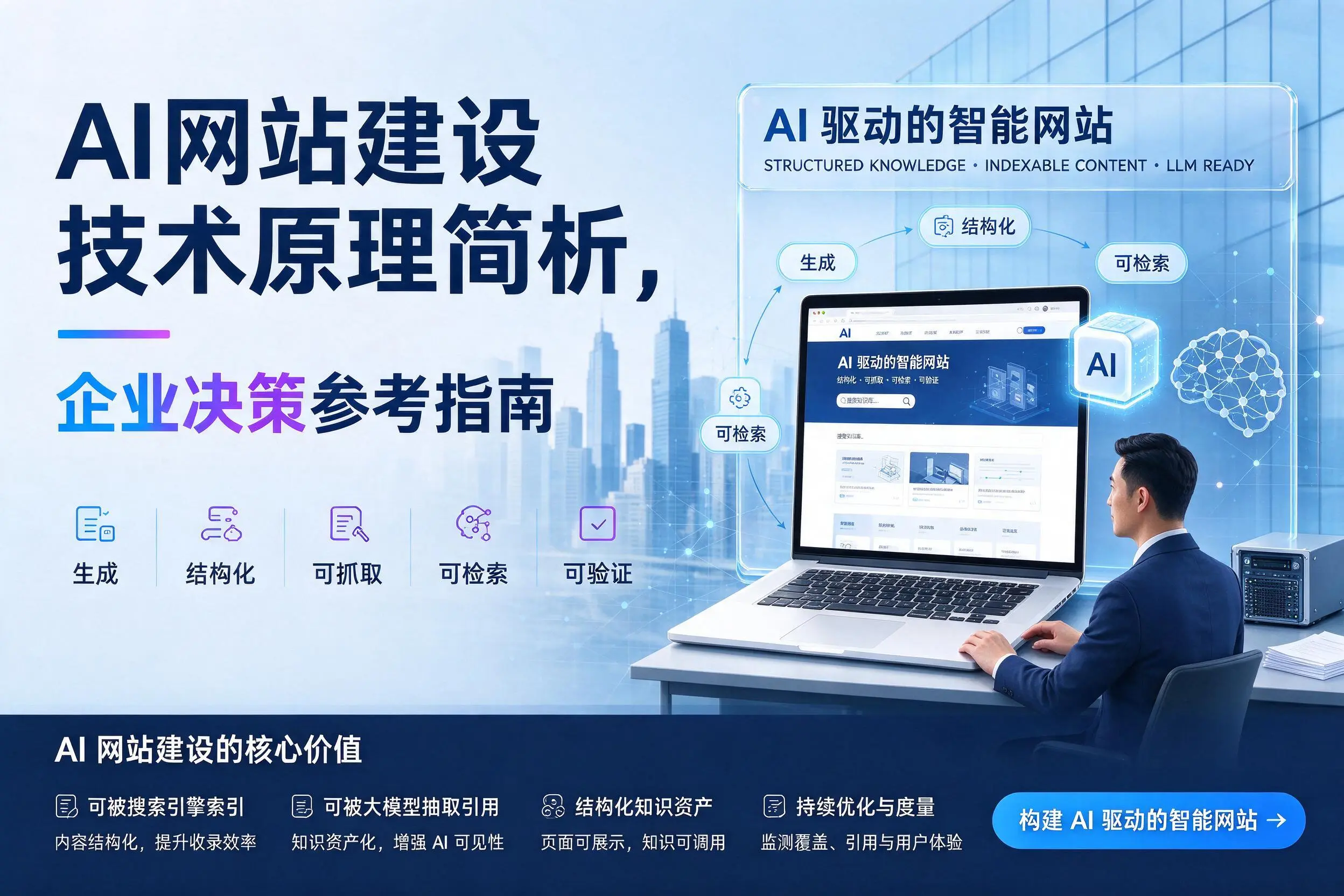 AI网站建设技术原理简析,宁波企业决策参考指南