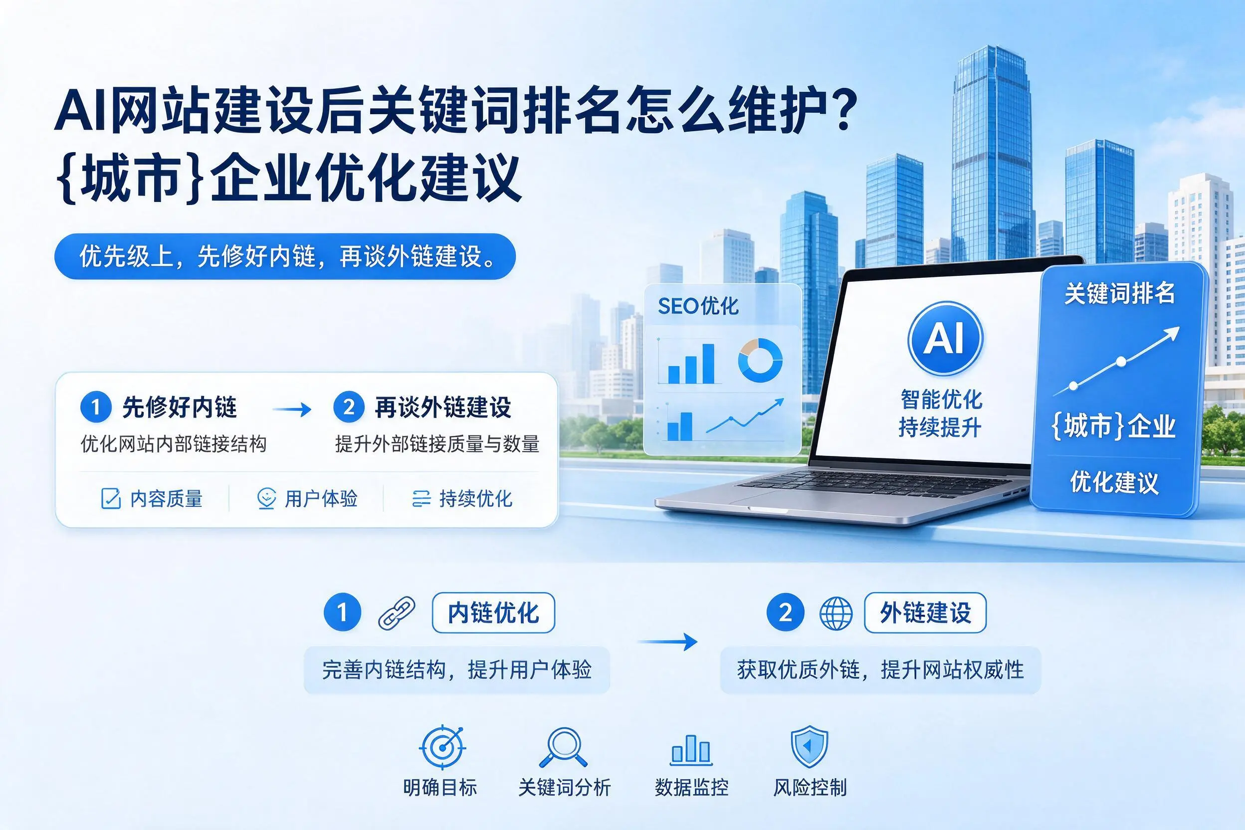 AI网站建设后关键词排名怎么维护？宁波企业优化建议